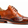 Melvin & Hamilton Homme Dave 2 Plat Oxford Marron-1
