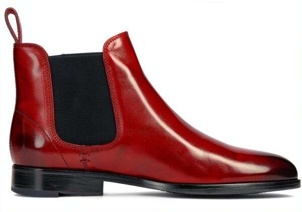 Chelsea Boot femme Melvin & Hamilton Susan 10 cuir rouge-1