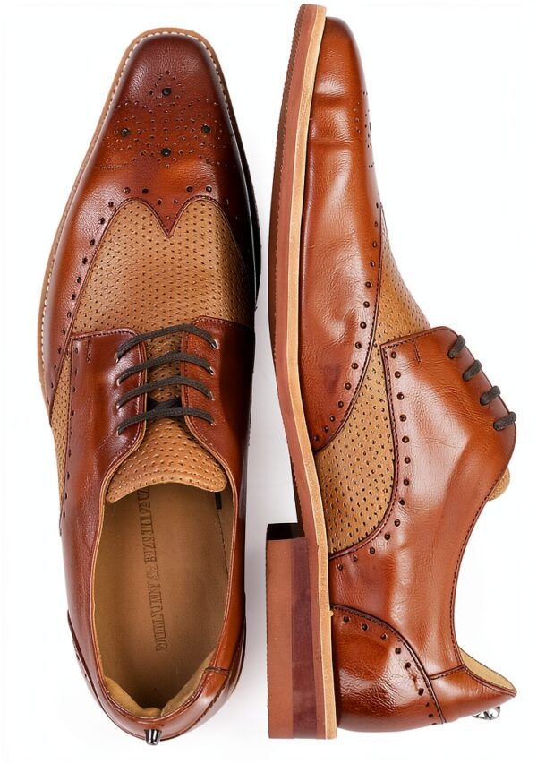 Melvin & Hamilton Homme Dave 2 Plat Oxford-5