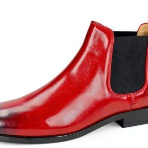 Chelsea Boot femme Melvin & Hamilton Susan 10 cuir rouge-0