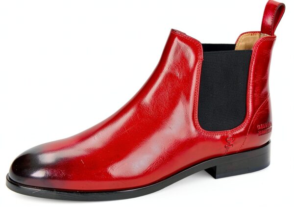 Chelsea Boot femme Melvin & Hamilton Susan 10 cuir rouge-0