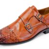 Melvin & Hamilton Homme Lewis 16 Mocassin à Sangles Noir et Marron-2