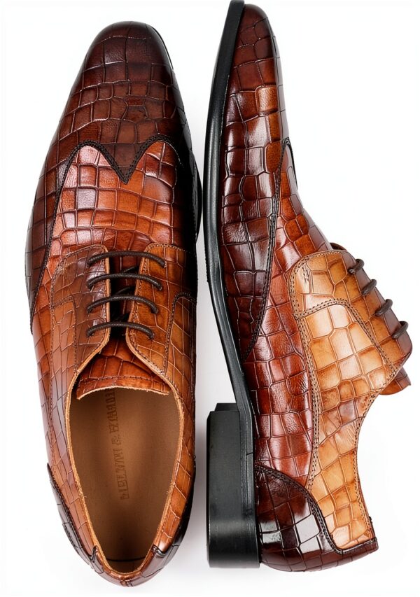 Melvin & Hamilton Homme Lance 9 Plat Oxford-5