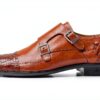 Melvin & Hamilton Homme Lewis 16 Mocassin à Sangles Noir et Marron-0