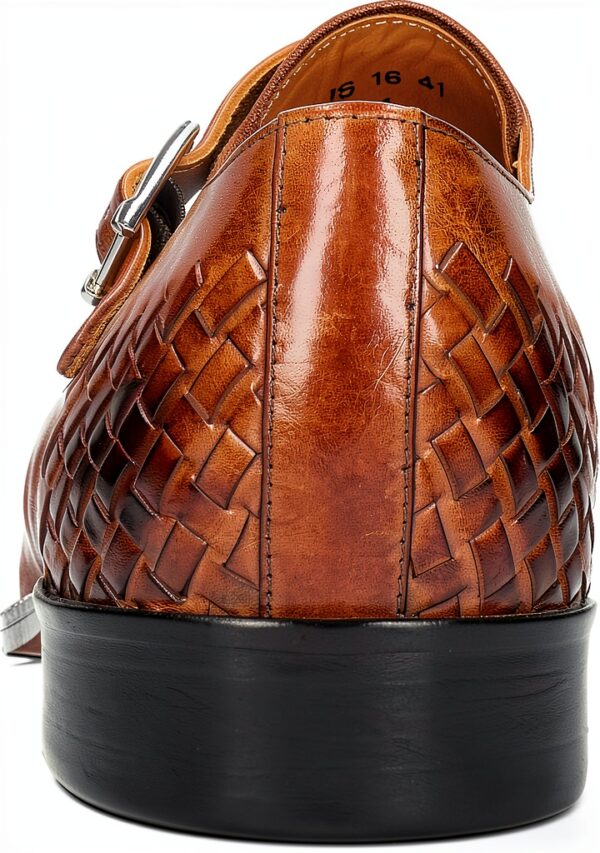 Melvin & Hamilton Homme Lewis 16 Mocassin à Sangles Noir et Marron-3