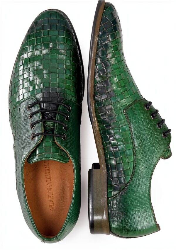 Melvin & Hamilton Homme Brad 7 Plat Oxford, Vert, 42 EU-5